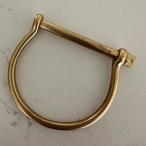 Miansai screw cuff in gold